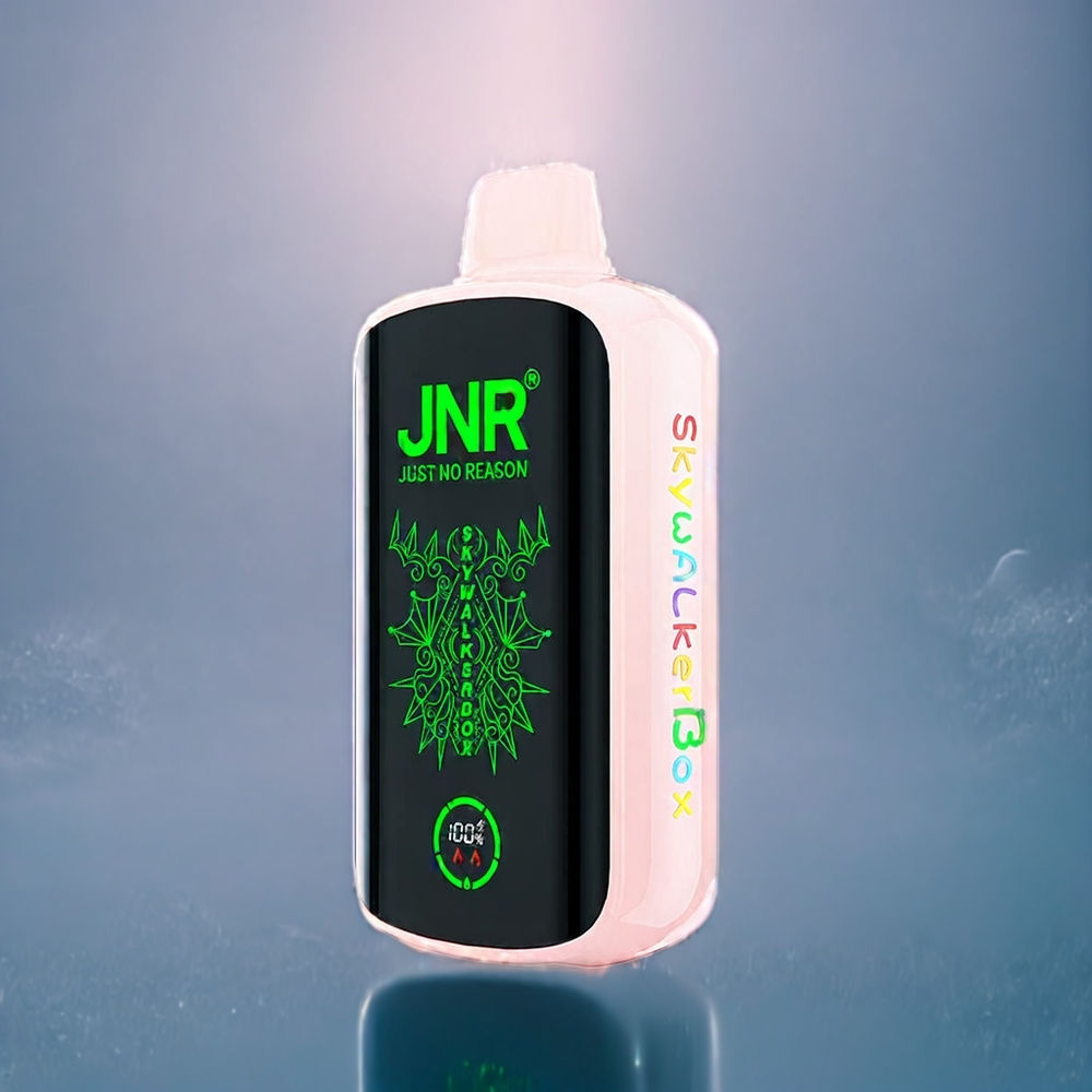 Jordgubb Is Skywalker JNR Box 21000 Puffar 850mAh 25ml Dual Mesh Coil Type-C Full-Screen Display Sverige Grossist
