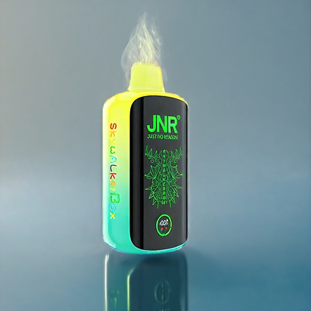 Jordgubb Kiwi JNR Skywalker Box 21000 Puffar 850 mAh 25ml Dual Mesh Coil Type-C Quick Charge Full-Screen Intelligent Display Sverige Grossist