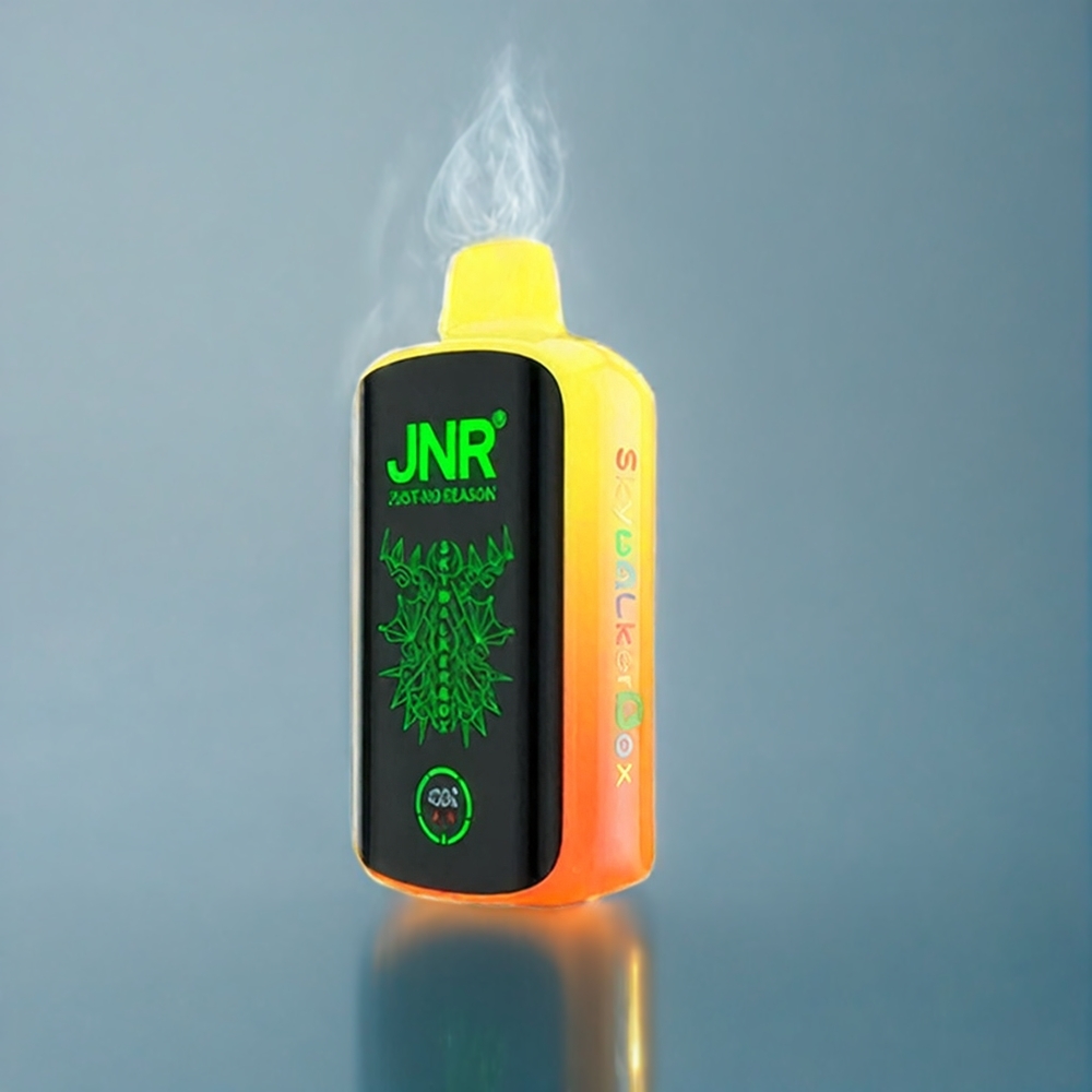 Kiwi Vattenmelon Is JNR Skywalker Box Sverige Grossist 21000 Puffar 850 mAh 25ml Dual Mesh Coil Type-C Full-Screen Intelligent Display