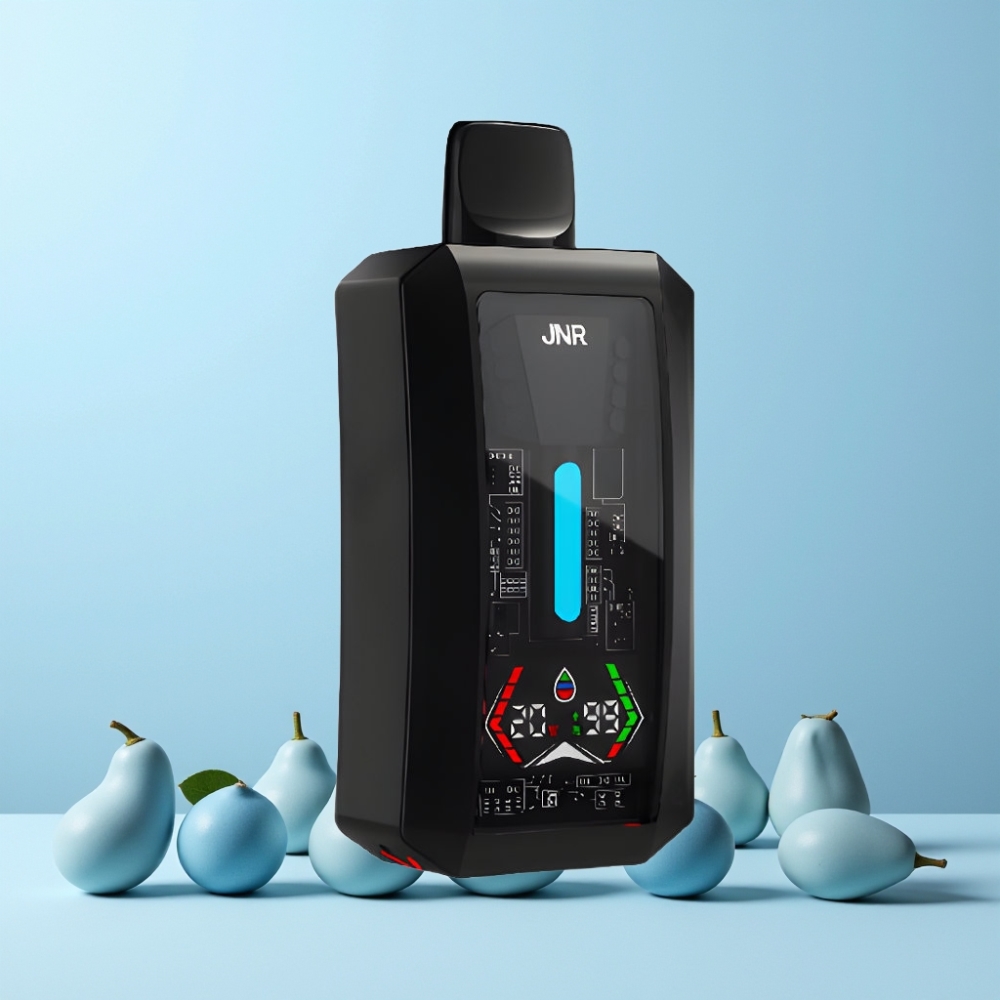 JNR Tank Pro 33000 Puff Digital Display Dual Mesh Coil 28ml E-Liquid Sverige Grossist Herr Blå