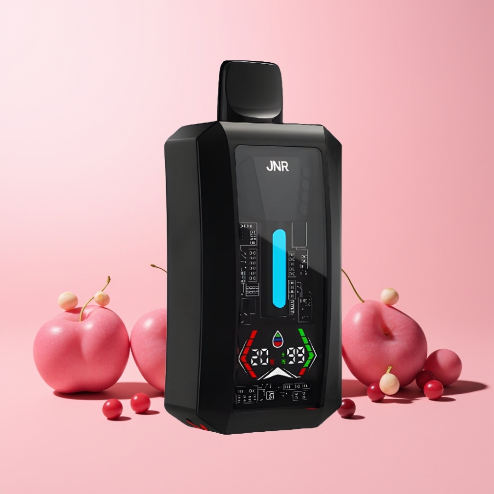 JNR Tank Pro 33000 Puff Digital Display Dual Mesh Coil 850mAh Sverige Grossist Körsbär Bär