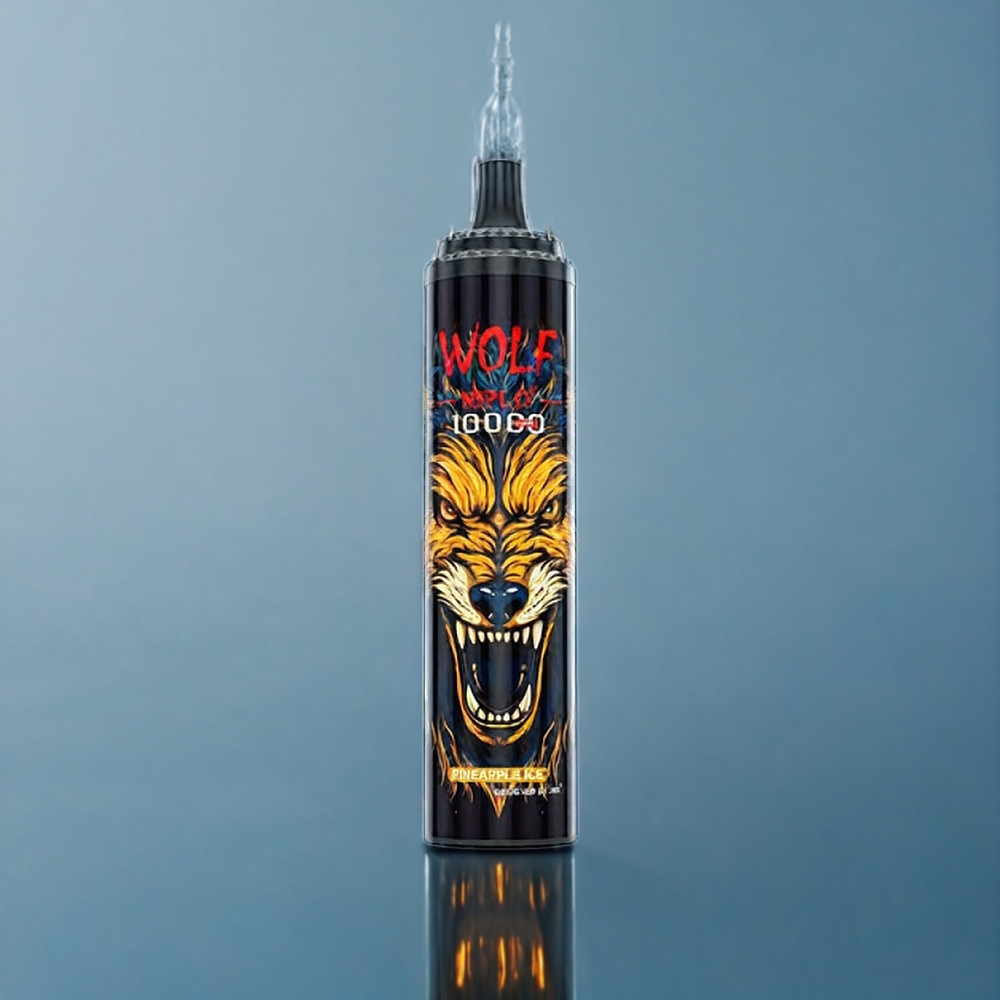 Ananas Is JNR Wolf 10000 Puffar 1.0 Ohm Mesh 650mAh 20ml Type-C Sverige Grossist