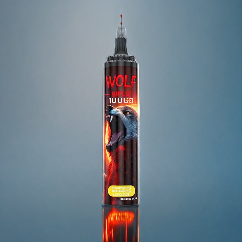 Jordgubb Vattenmelon Lemonad JNR Wolf 20000 Puffar 1.0 Ohm Mesh Coil 650mAh 20ml Sverige Grossist