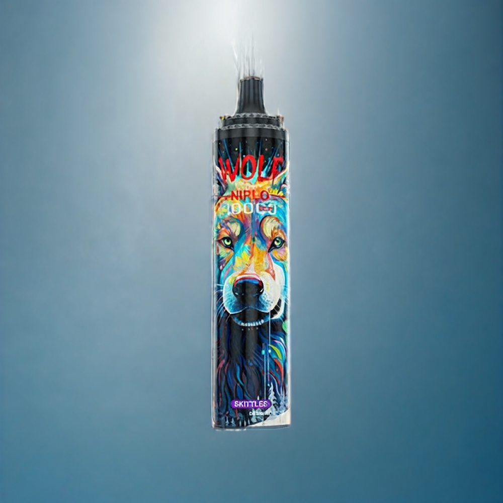 Skittles JNR Wolf 10000 Puffar 20ml Sverige Grossist 1.0 Ohm Mesh 650mAh Type-C