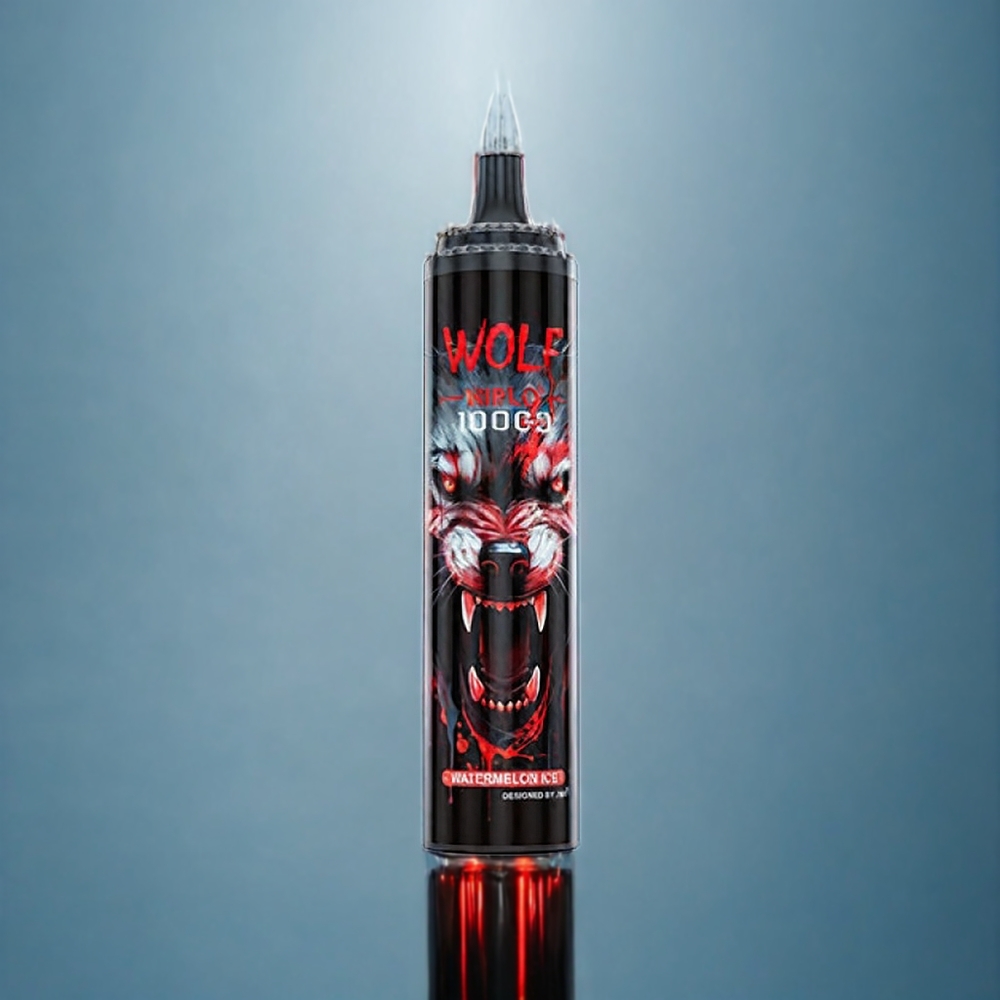 Vattenmelon Is JNR Wolf 10000 Puffar 1.0 Ohm Mesh 650mAh 20ml Sverige Grossist Type-C