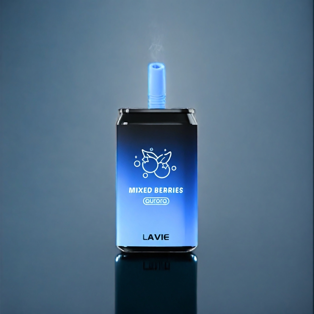 Blandade Bär LAVIE Aurora 11000 Puffar 22ML 650mAh Type C Sverige Grossist