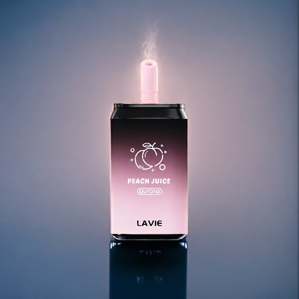 Persik Saft LAVIE Aurora 11000 Puffar 22ML 650mAh Type C Sverige Grossist