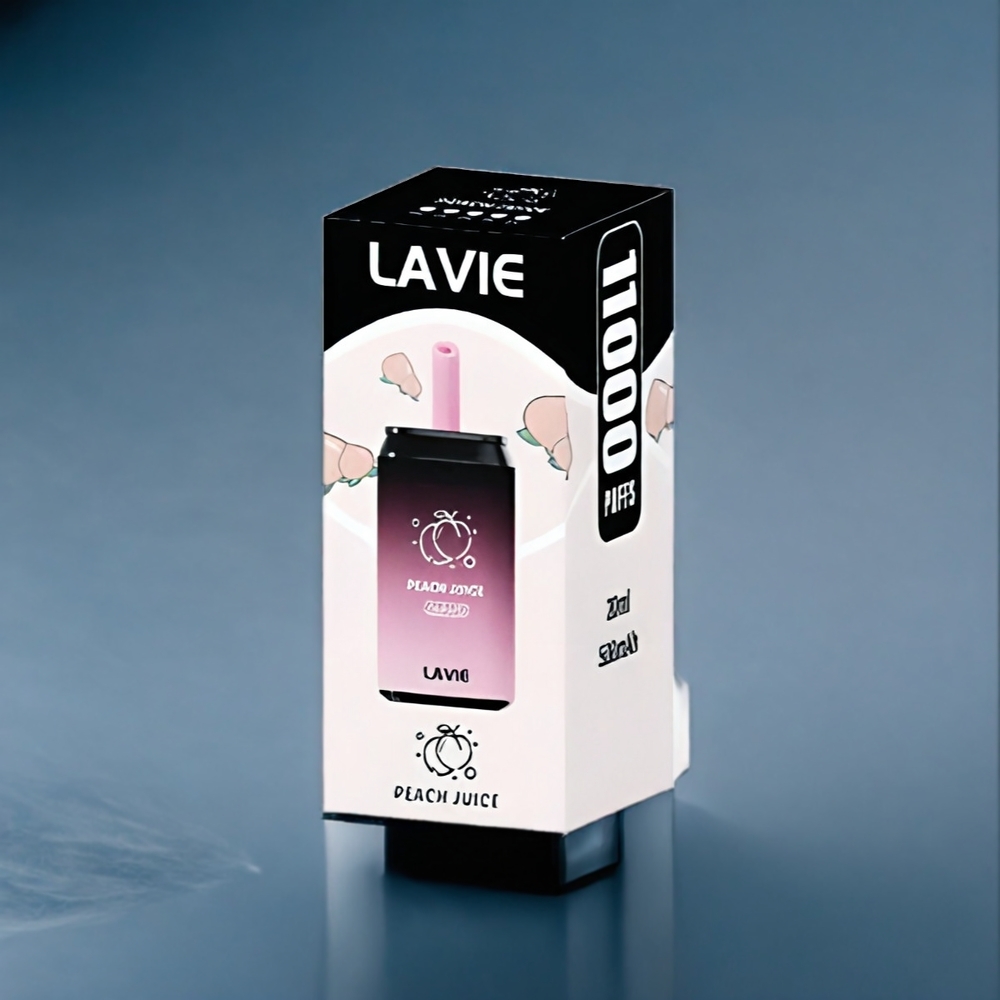 Persik Saft LAVIE Aurora 11000 Puffar 22ML 650mAh Type C Sverige Grossist