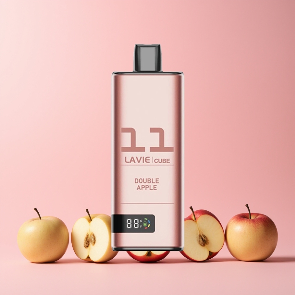 Lavie Cube 20000 Puffs 28ML 600mAh Type C Sverige Grossist Dubbel Äpple