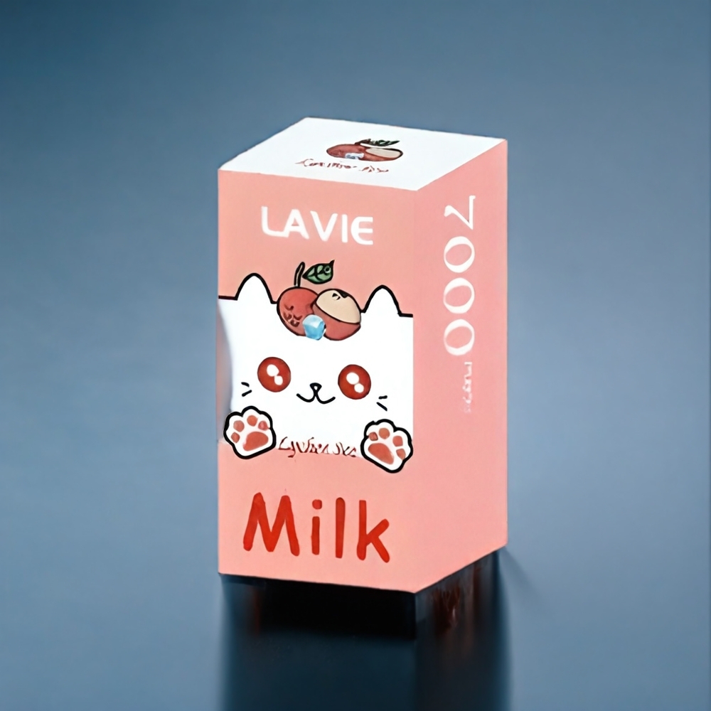 Lychee Is Lavie Milk 7000 Puffar 16ML 600mAh Sverige Grossist