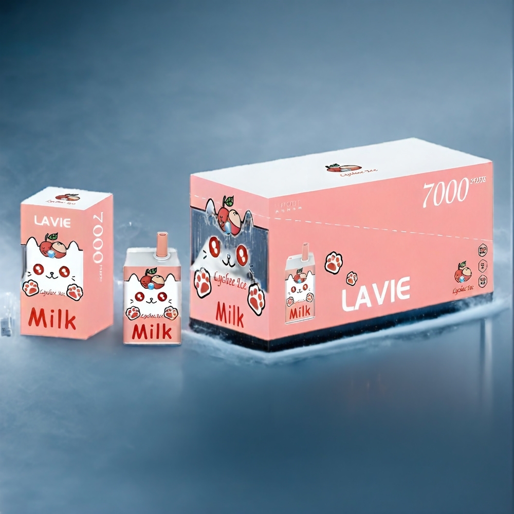 Lychee Is Lavie Milk 7000 Puffar 16ML 600mAh Sverige Grossist
