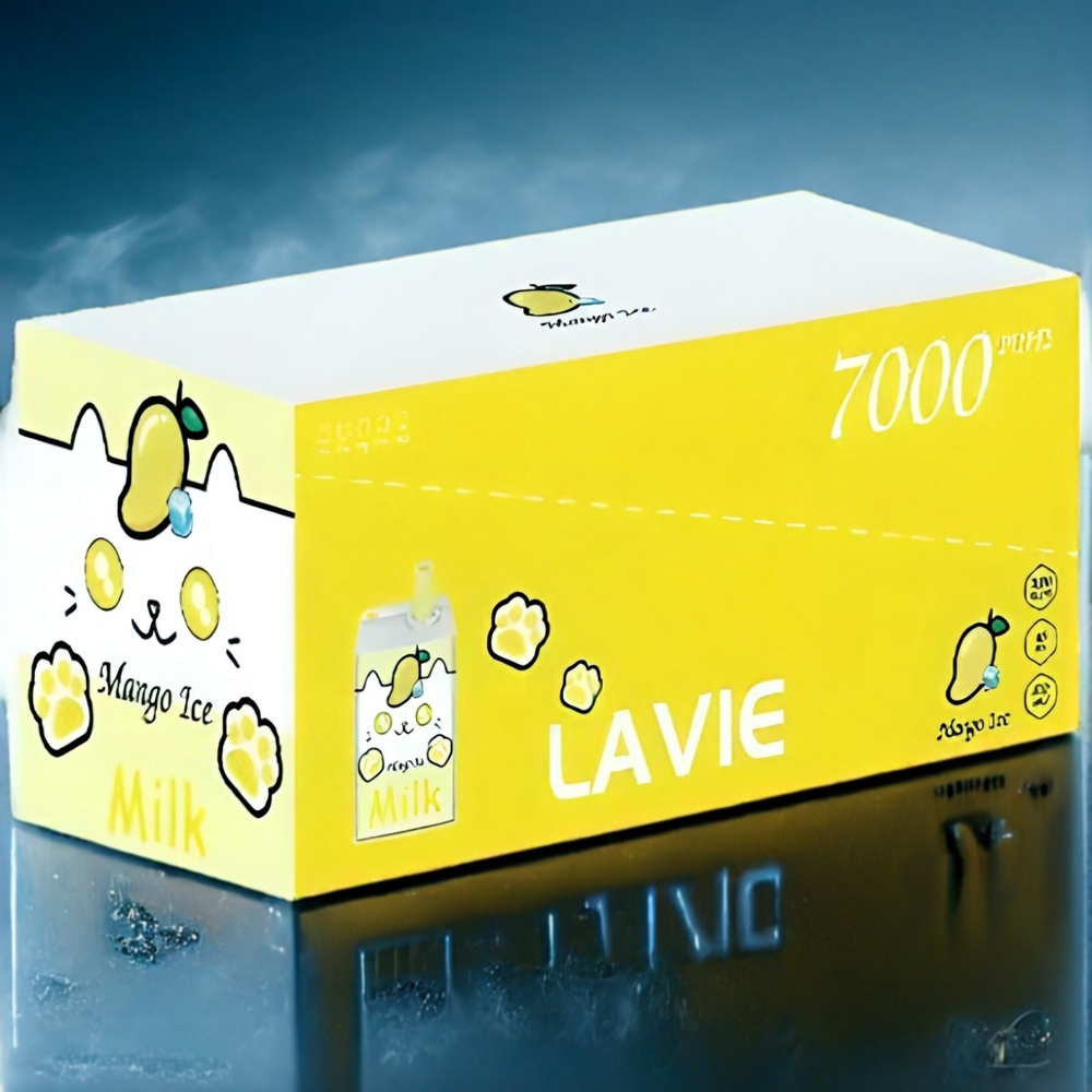 Mango Is Lavie Mjölk 7000 Puffar 16ML 600mAh Sverige Grossist