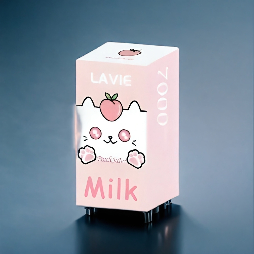 Persik Juice LAVIE Milk 7000 Puffar 16ML 600mAh Type-C Sverige Grossist
