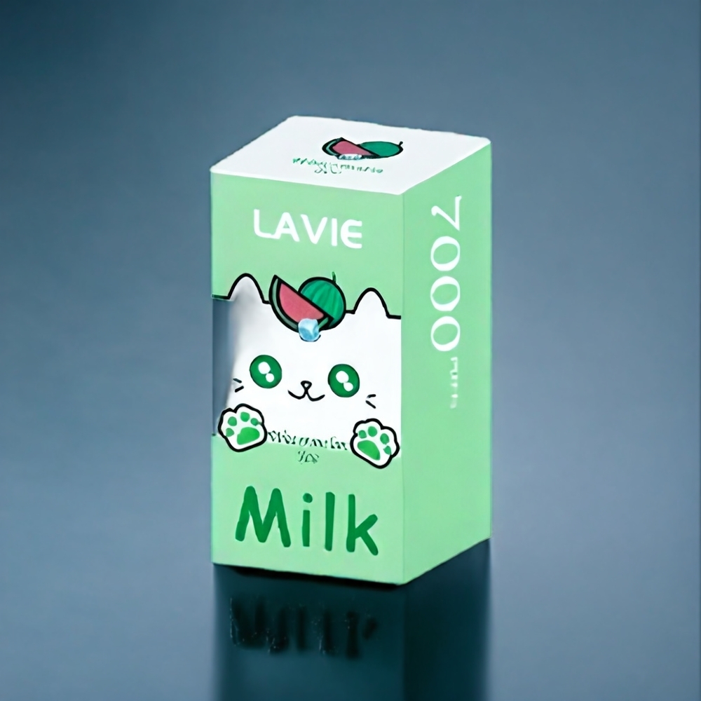 Vattenmelon Is LAVIE Milk 7000 Puffar 16ML 600mAh Type C Sverige Grossist