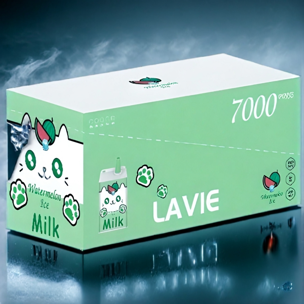 Vattenmelon Is LAVIE Milk 7000 Puffar 16ML 600mAh Type C Sverige Grossist