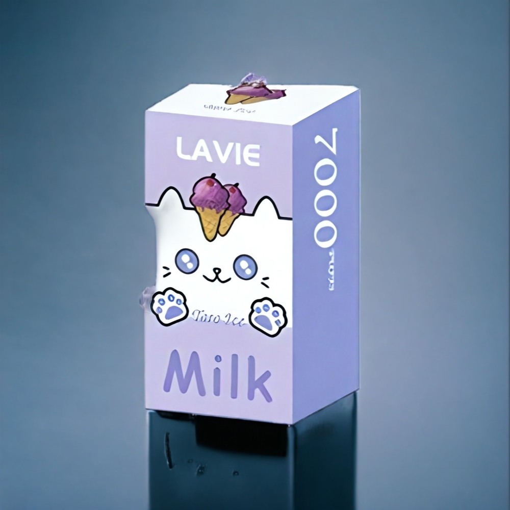Vindruvor Is LAVIE Milk 7000 Puffar 16ML 600mAh Type C Sverige Grossist