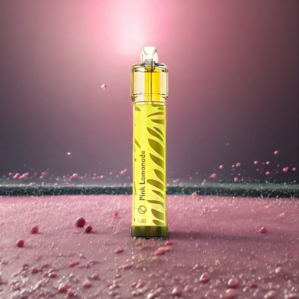 LIO Bee Lit 2500 Puffar 1300mAh 6.0ml Sverige Grossist Rosa Citronläsk