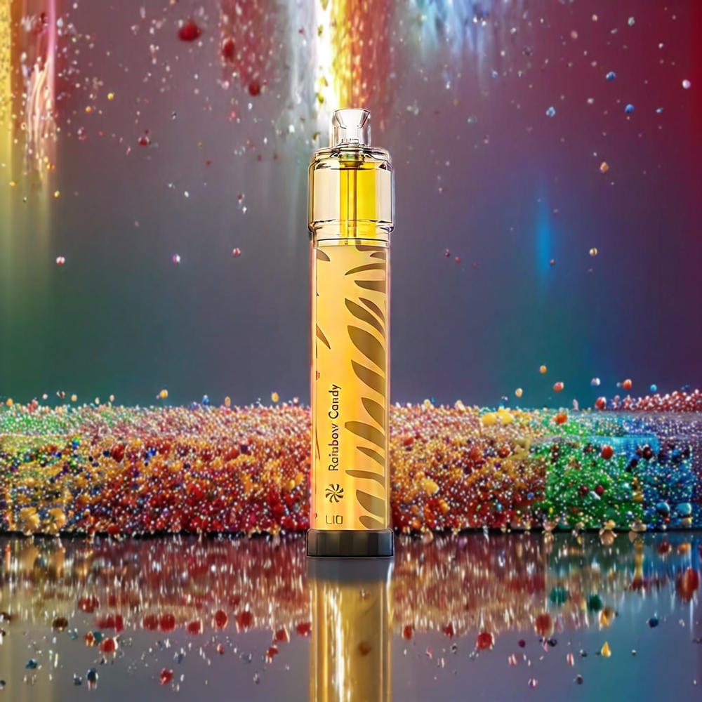 LIO Bee Lit 2500 Puffar Engångs 6.0ml 5% Nikotin Regnbågsgodis Sverige Grossist