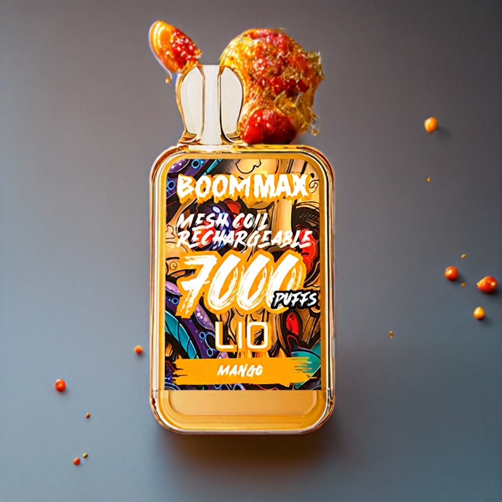 LIO BOOM MAX 7000 Puffar Mango Sverige Grossist 15ml 50mg
