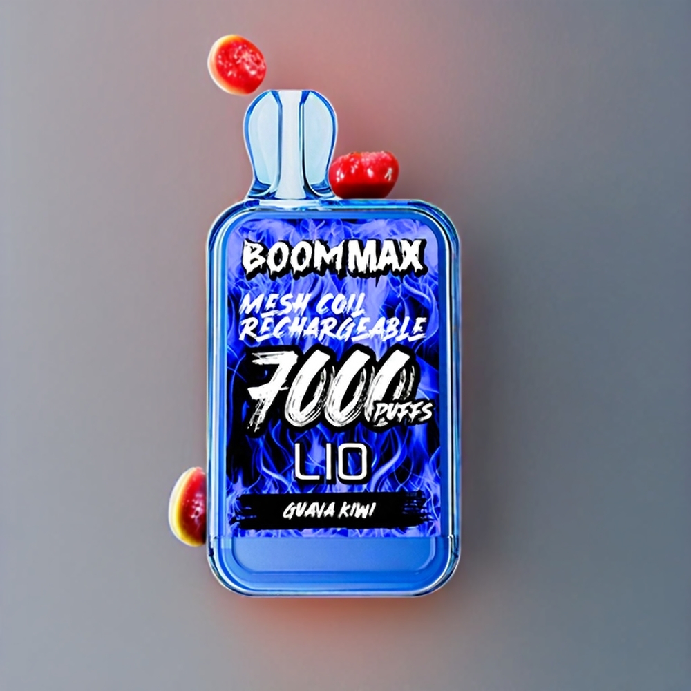 LIO BOOM MAX 7000 Puffar Typ-C 650mAh Sverige Grossist Guava Kiwi