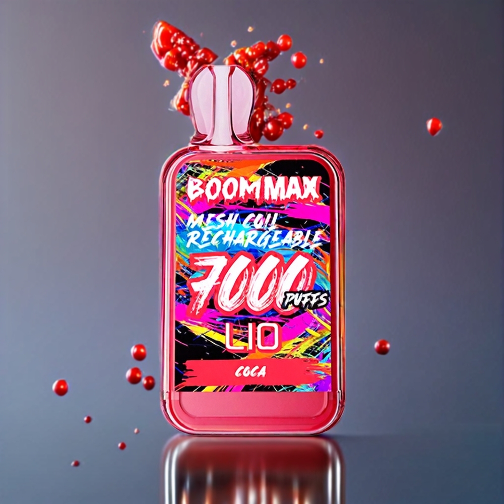 LIO BOOM MAX 7000 Puffs 15ml 50mg Sverige Grossist Coca