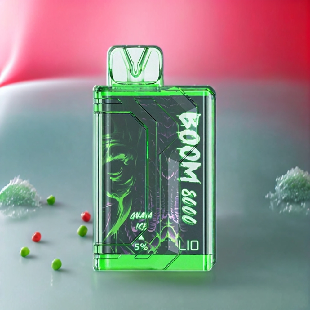 LIO BOOM PRO 8000 Puffs 15ml 5% Guava Is Sverige Grossist