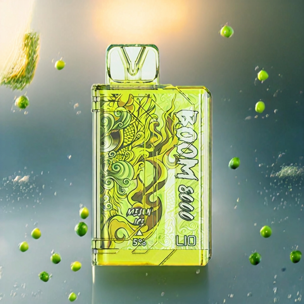 LIO BOOM PRO 8000 Puffs 15ml 5% Svenska Grossist Melon Is