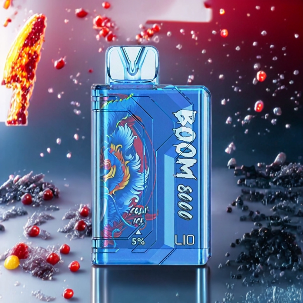 LIO BOOM PRO 8000 Puffs 650mAh 15ml Sverige Grossist Cola Is