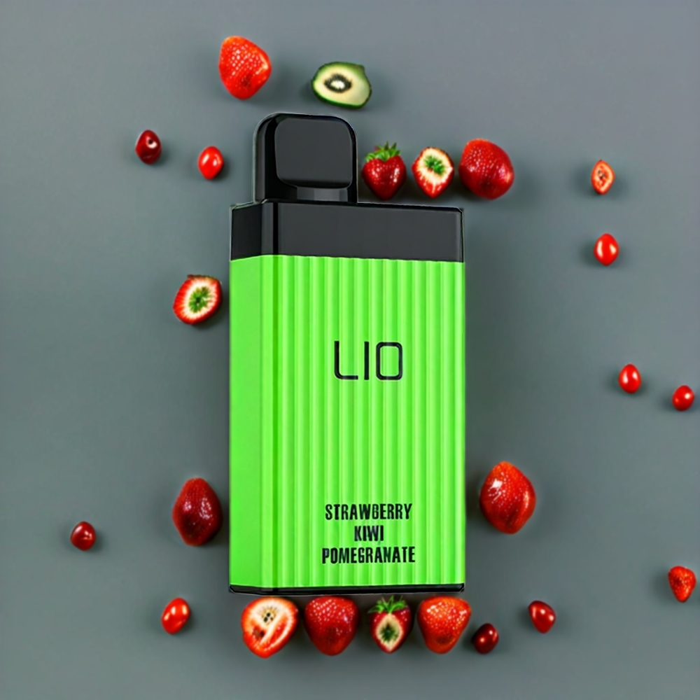 LIO BOXX 4000 Puffs Sverige Grossist 650mAh 10ml Jordgubb Kiwi Granatäpple