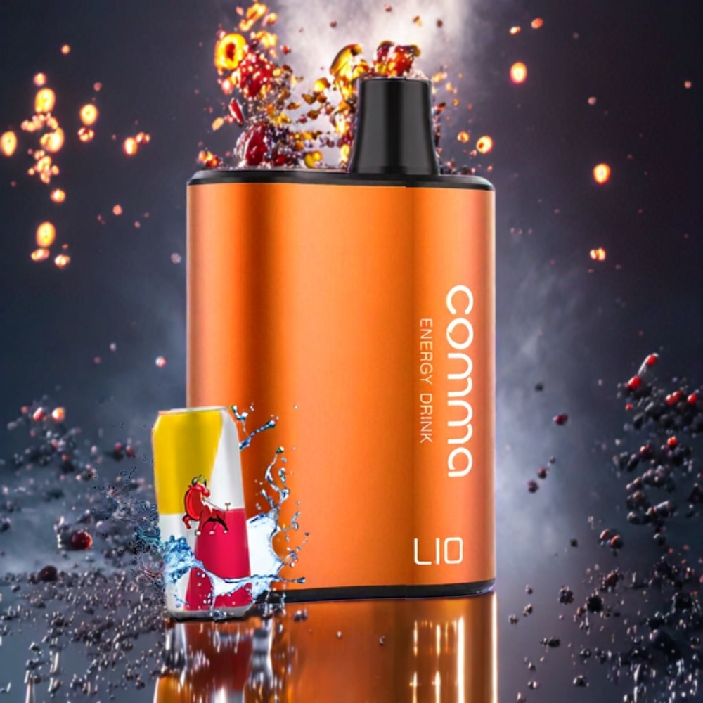 LIO COMMA 5000 Puffs 15ml 900mAh Sverige Grossist Energidryck