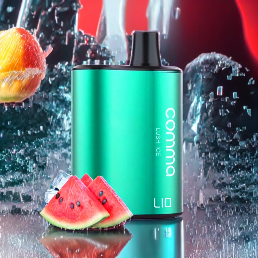 LIO COMMA 5000 Puffs 15ml Sverige Grossist Aluminum Alloy Lush Is