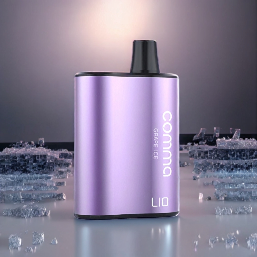 LIO COMMA 5000 Puffs Sverige Grossist 15 ml Aluminiumlegering Vindruvis