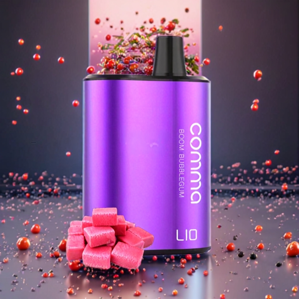 LIO COMMA 5000 Puffs Sverige Grossist 15 ml Bubbelgum