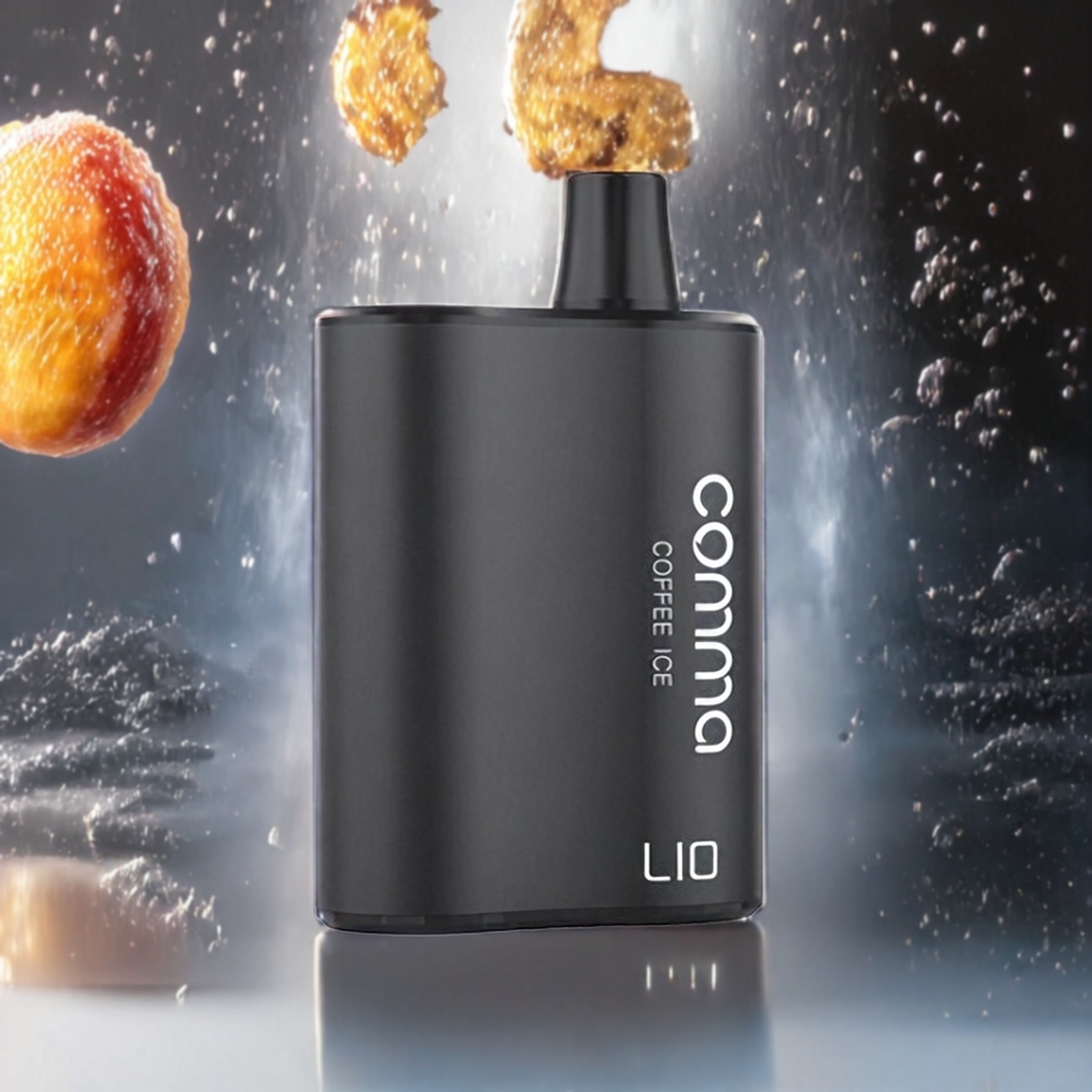 LIO COMMA 5000 Puffs Sverige Grossist Aluminiumlegering Kaffe Is