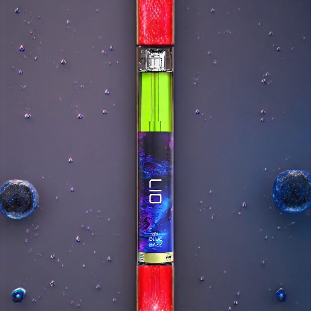 LIO Max Mesh 3000 Puffar Micro-USB 10 mL Blå Hallon Sverige Grossist