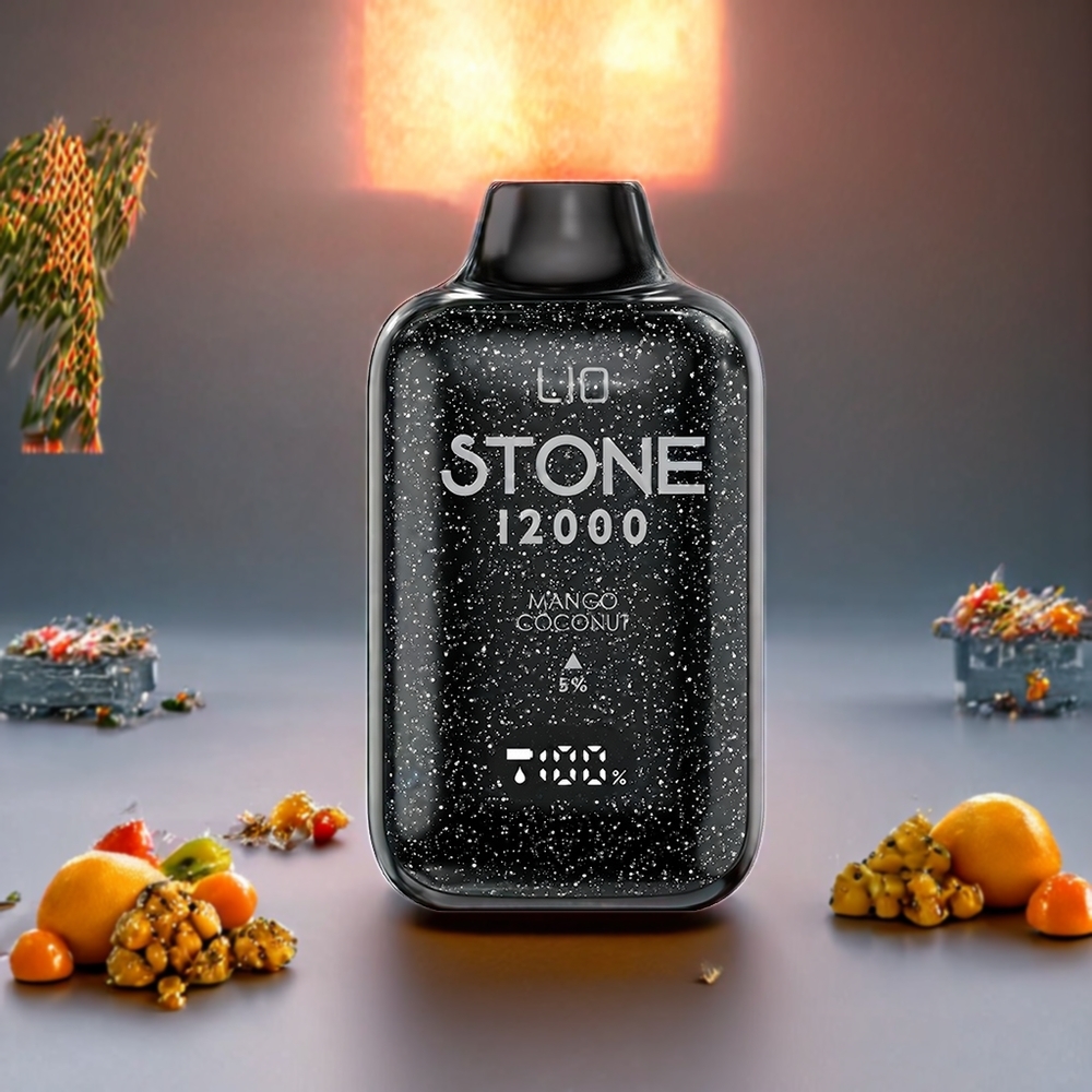 LIO Stone 12000 Puff Typ-C Laddning 18ML Mango Kokosnöt Sverige Grossist