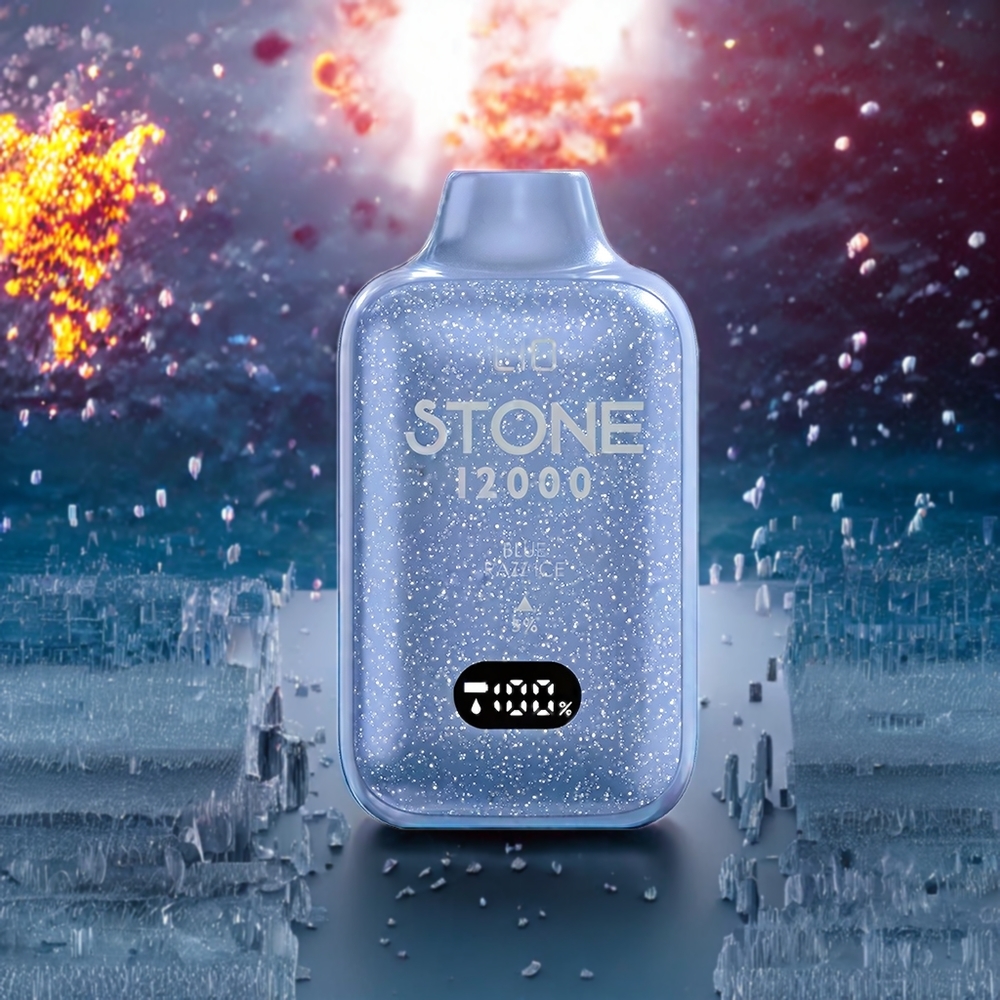 LIO Stone 12000 Puffar Engångsvape Sverige Grossist 18ML Blå Hallon Is
