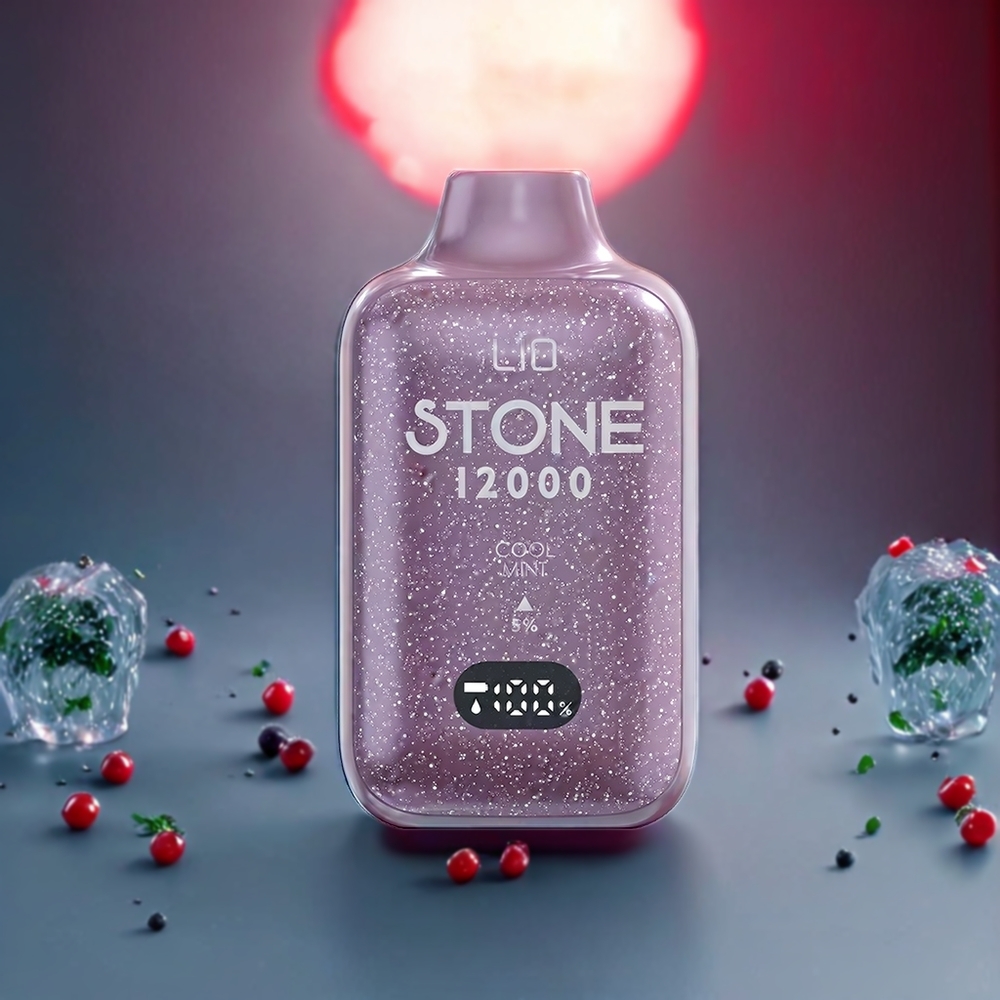LIO Stone 12000 Puffs 18ML 550mAh Sverige Grossist Svalt Mynta