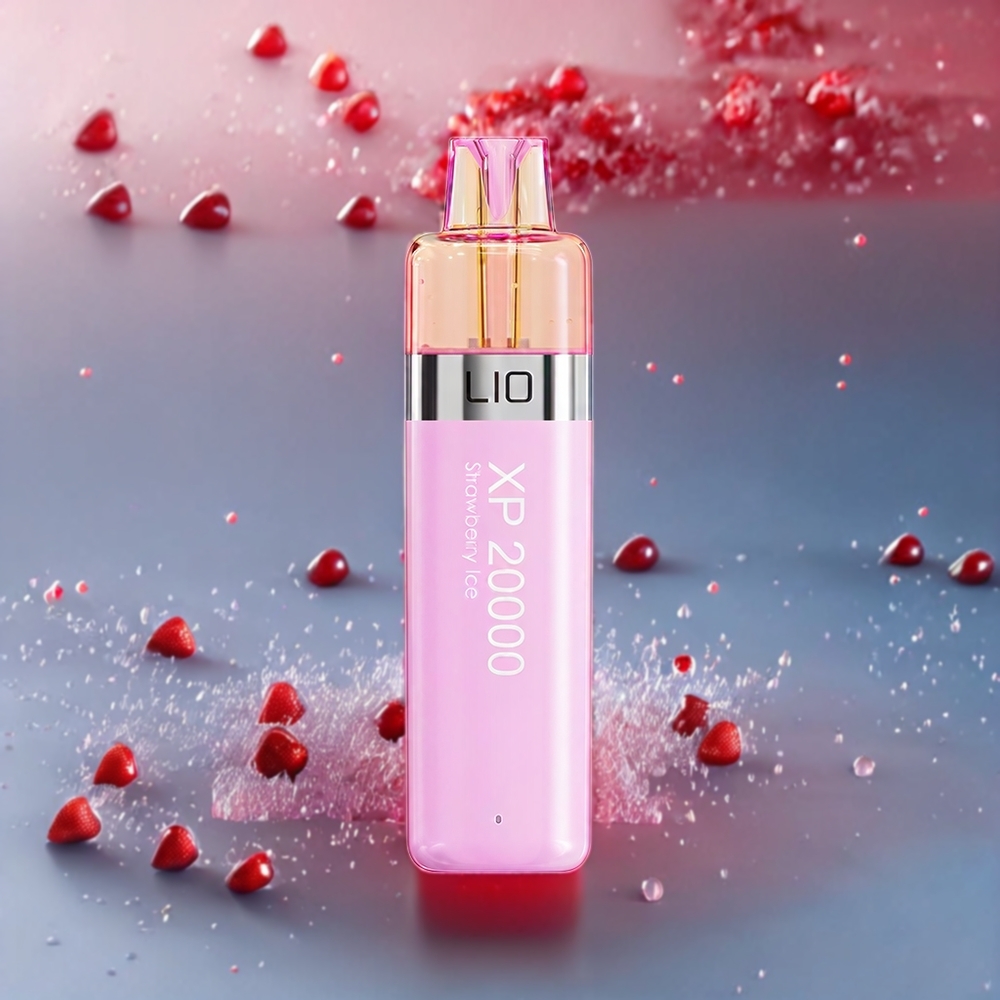 LIO XP 20000 Puffs 12ML 50mg Sverige Grossist Jordgubb Is