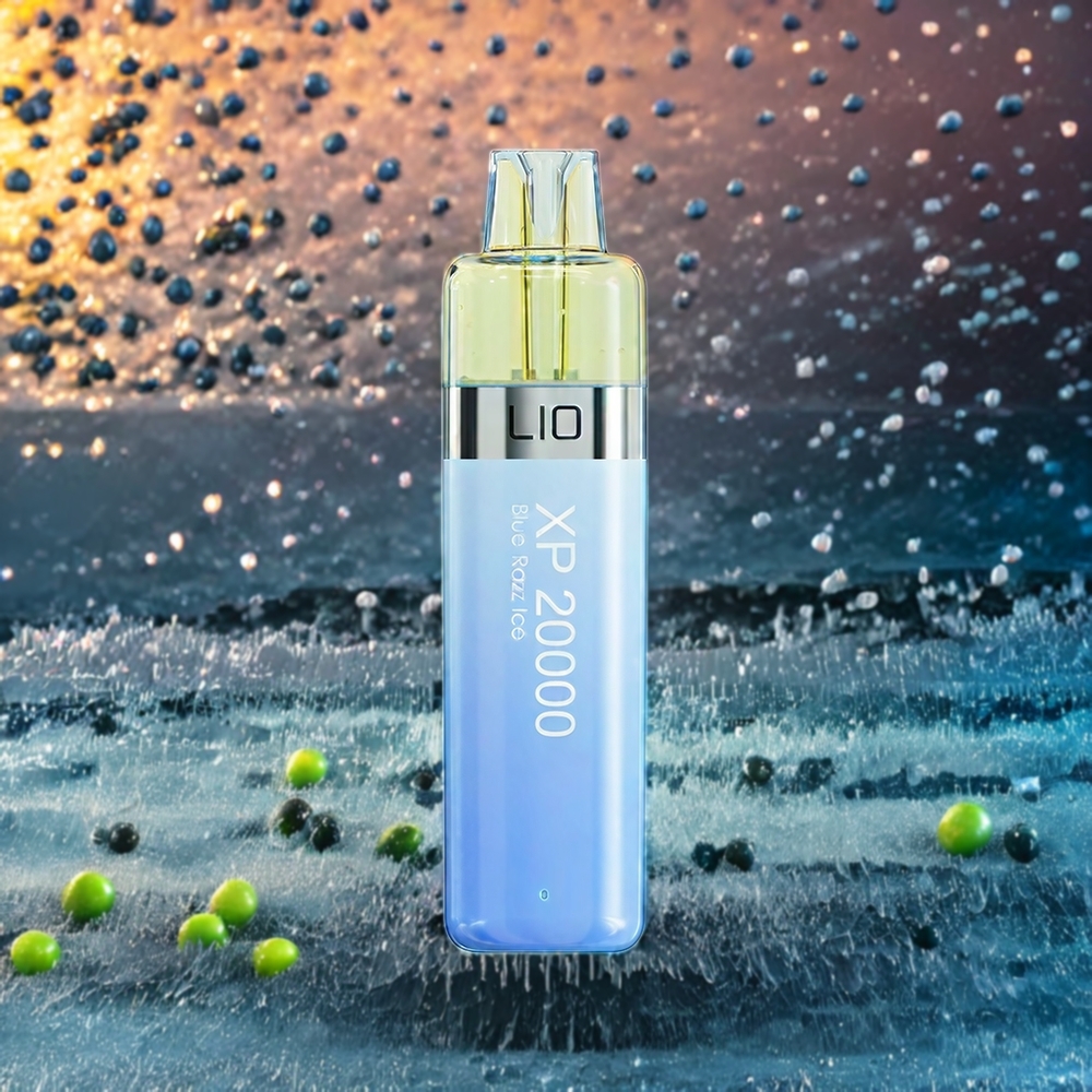 LIO XP 20000 Puffs 12ML 900 mAh Sverige Grossist Blå Hallon Is