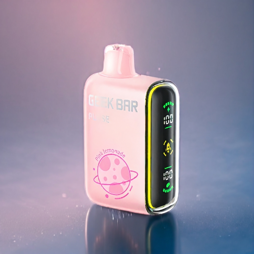 Frostbär & Passionfrukt Geek Bar Pulse 15.000 puffar 16ML 5% Luftflödesreglering 650mAh USB-C Sverige Grossist