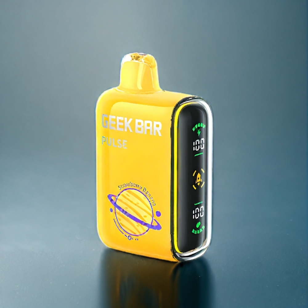 Frostbär & Passionfrukt Geek Bar Pulse 15.000 puffar 16ML 5% Luftflödesreglering 650mAh USB-C Sverige Grossist