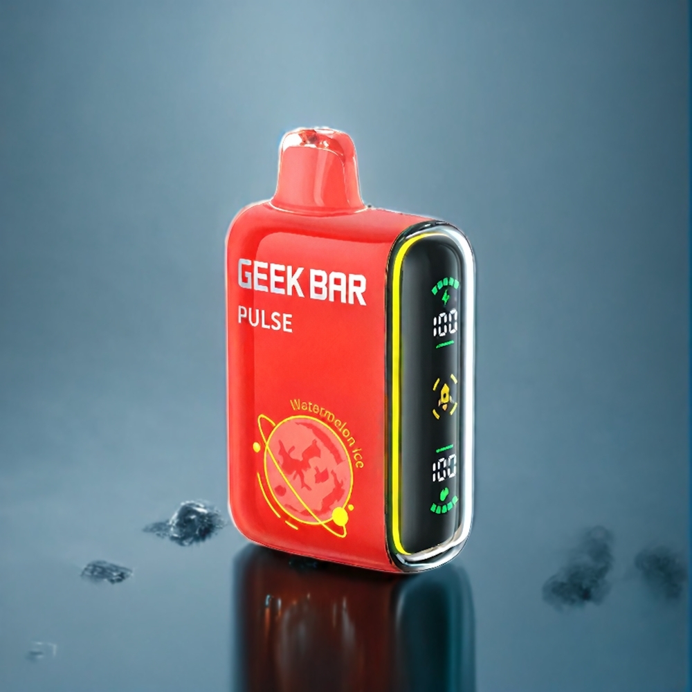 Frostbär & Passionfrukt Geek Bar Pulse 15.000 puffar 16ML 5% Luftflödesreglering 650mAh USB-C Sverige Grossist