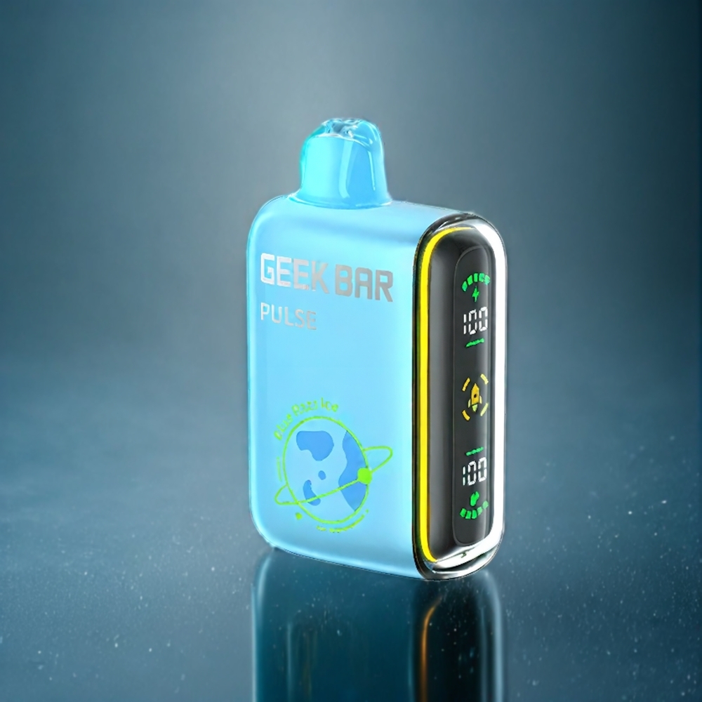 Frostbär & Passionfrukt Geek Bar Pulse 15.000 puffar 16ML 5% Luftflödesreglering 650mAh USB-C Sverige Grossist
