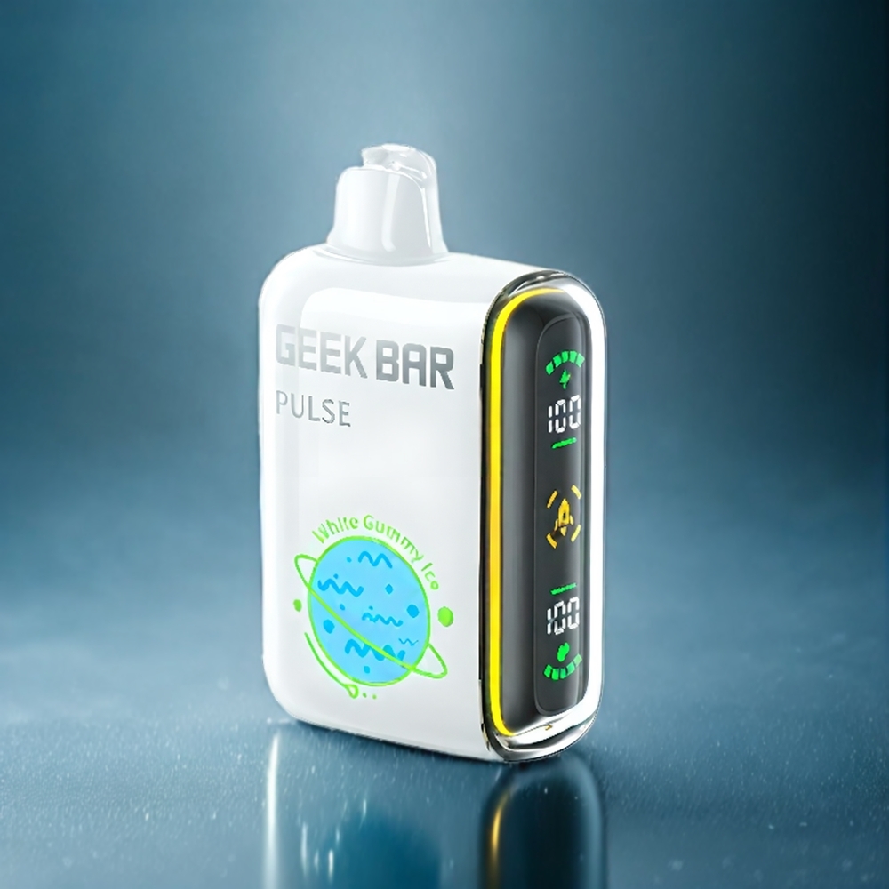 Frostbär & Passionfrukt Geek Bar Pulse 15.000 puffar 16ML 5% Luftflödesreglering 650mAh USB-C Sverige Grossist