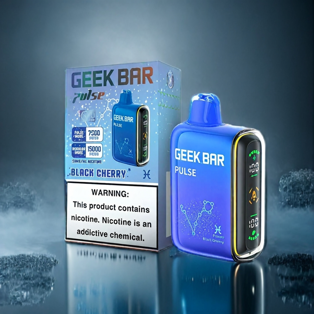 Mango Iskall Geek Bar Pulse 15000 Puffar 16ML 5% 650 mAh Sverige Grossist Zodiac Edition