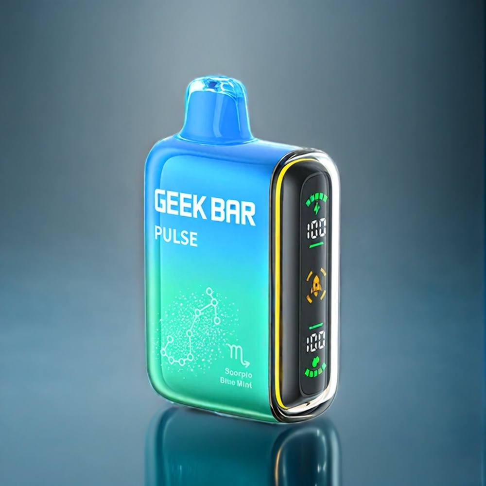 Mango Iskall Geek Bar Pulse 15000 Puffar 16ML 5% 650 mAh Sverige Grossist Zodiac Edition