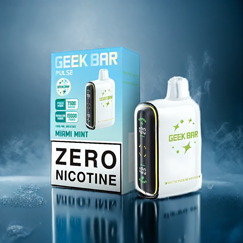 Äpple-Bär Geek Bar Pulse 16ML 15000 Puffar Luftflödesinställning Sverige Grossist