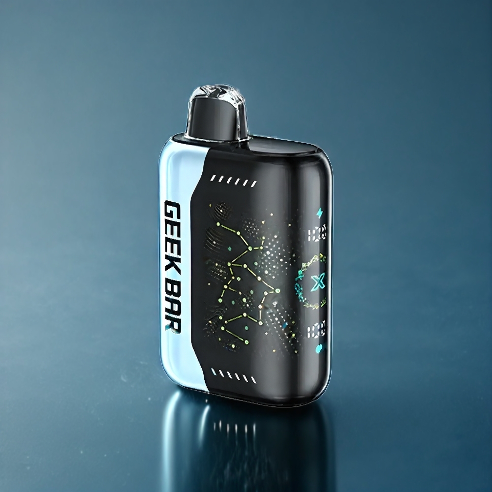 Äpple-Melon Geek Bar Pulse X 25000 Puffar 18mL 3D Skärm Sverige Grossist