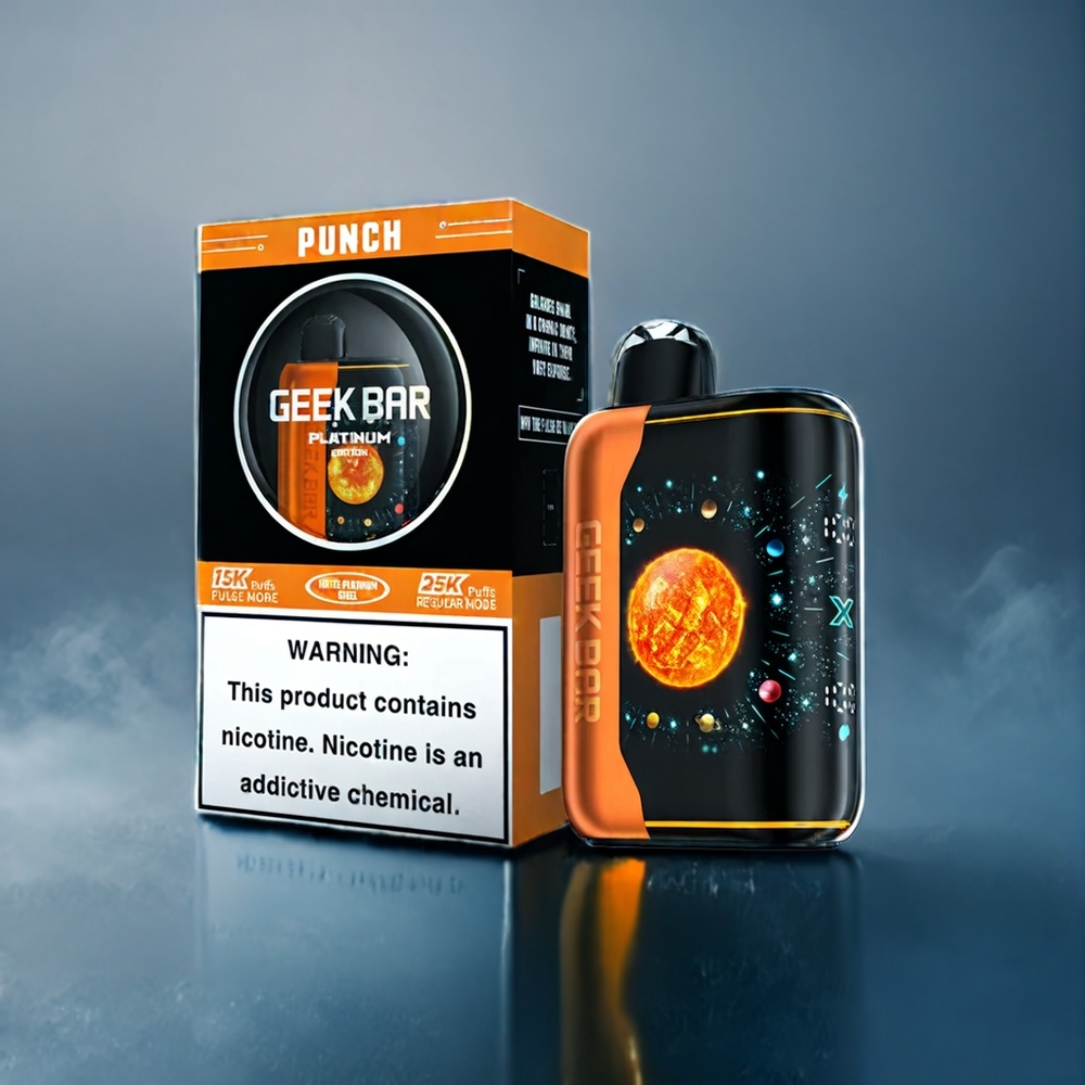 Platin Punch GEEK BAR Pulse X Platinum Edition 25000 Puff Sverige Grossist